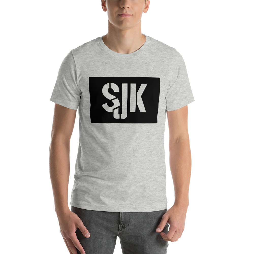 "SJK" by Sawyer Keyes Shirt, Black Logo