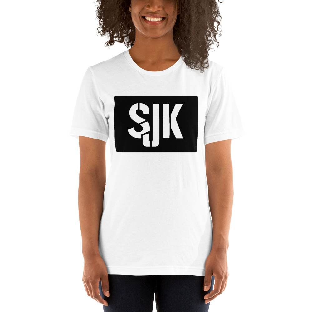 "SJK" by Sawyer Keyes Shirt, Black Logo