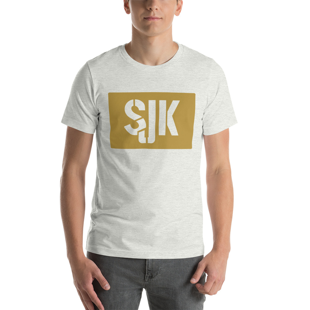 "SJK" by Sawyer Keyes Shirt, Gold Logo