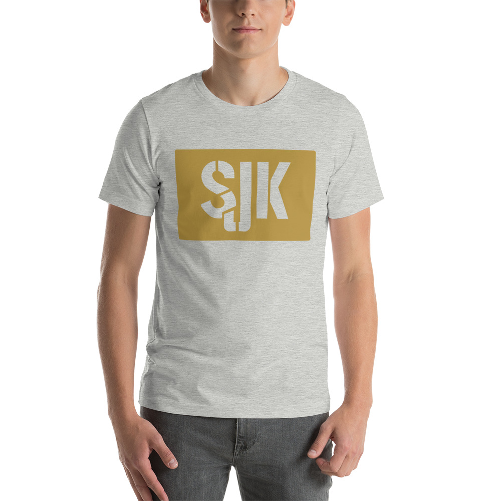 "SJK" by Sawyer Keyes Shirt, Gold Logo