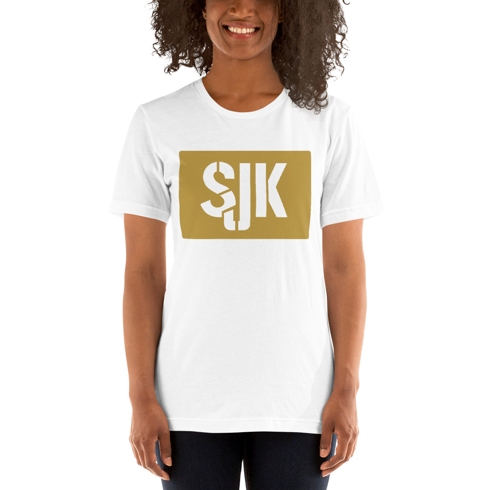 "SJK" by Sawyer Keyes Shirt, Gold Logo