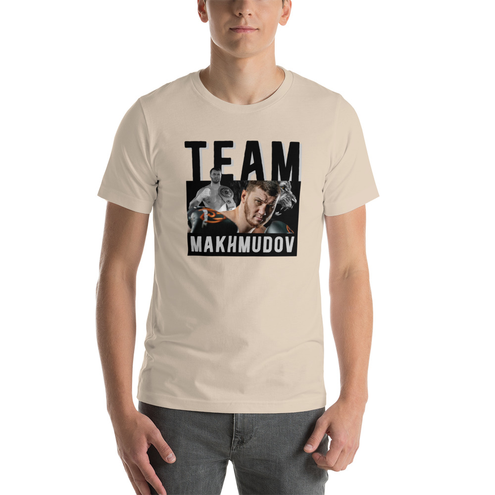 Team Makhmudov by Arslanbek Makhmudov Unisex Shirt, Dark Logo