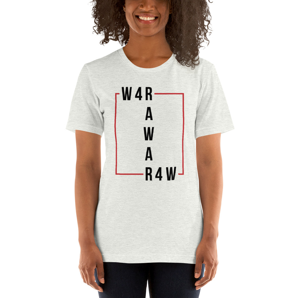 Mia Grawe R4W ’s T-Shirt, Black Logo