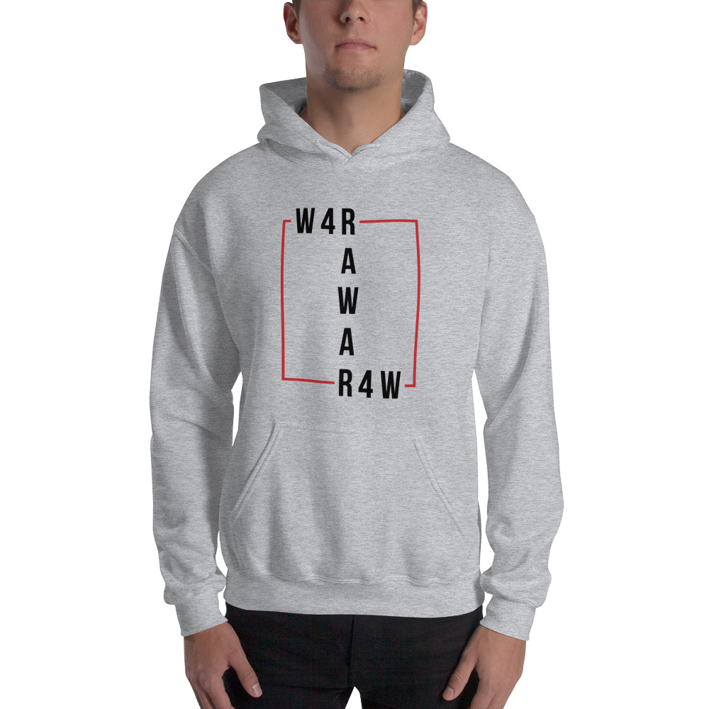 Mia Grawe R4W ’s Hoodie, Black Logo