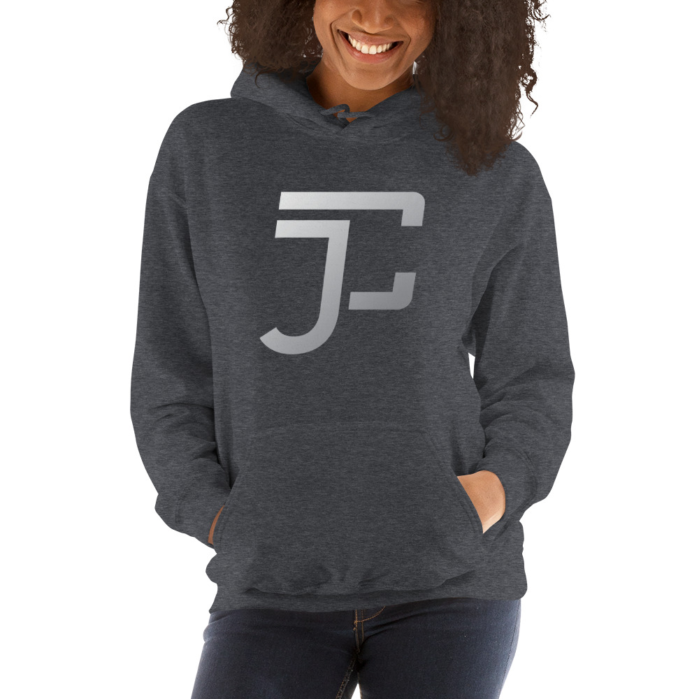 "JC" by Jackson Cobb Hoodie, White Logo