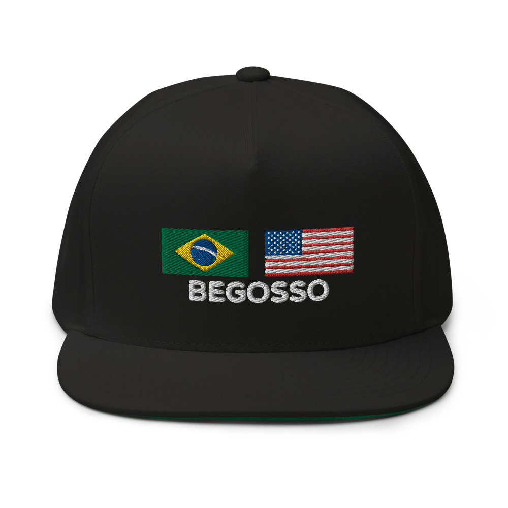 Allan Begosso Hat , White Logo