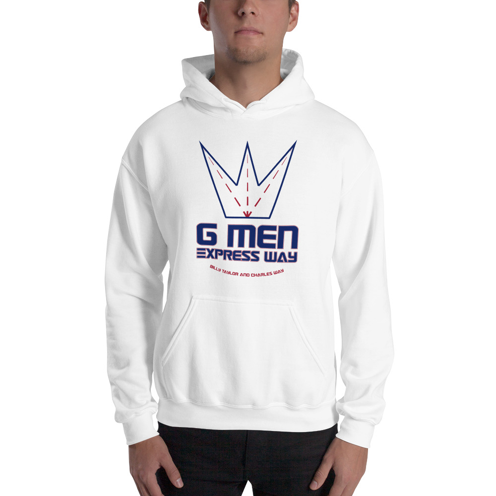 "Express Way" Unisex Hoodie, Dark Logo