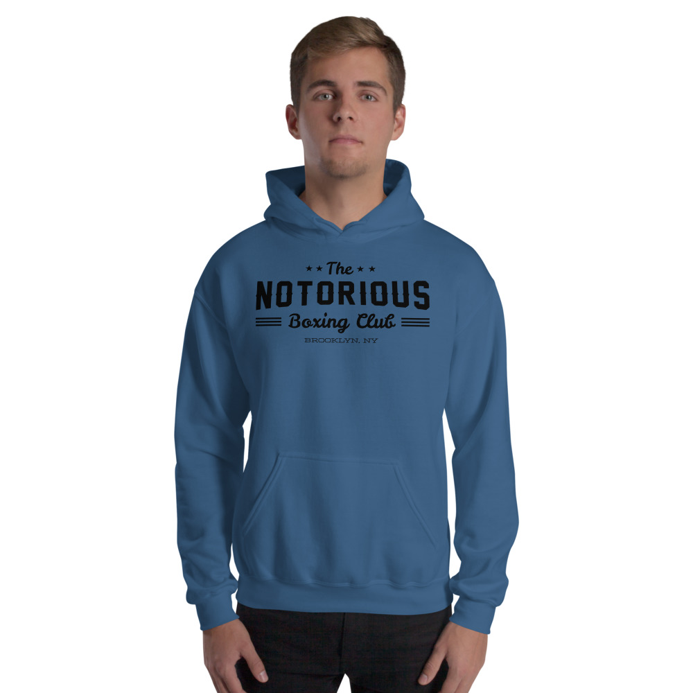 The Notorious Boxing Club Hoodie, Dark Logo
