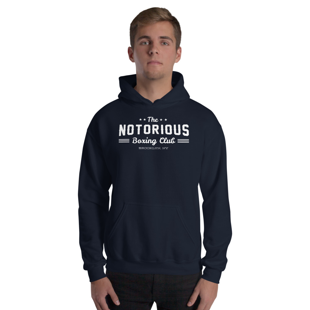 The Notorious Boxing Club Hoodie, Light Logo