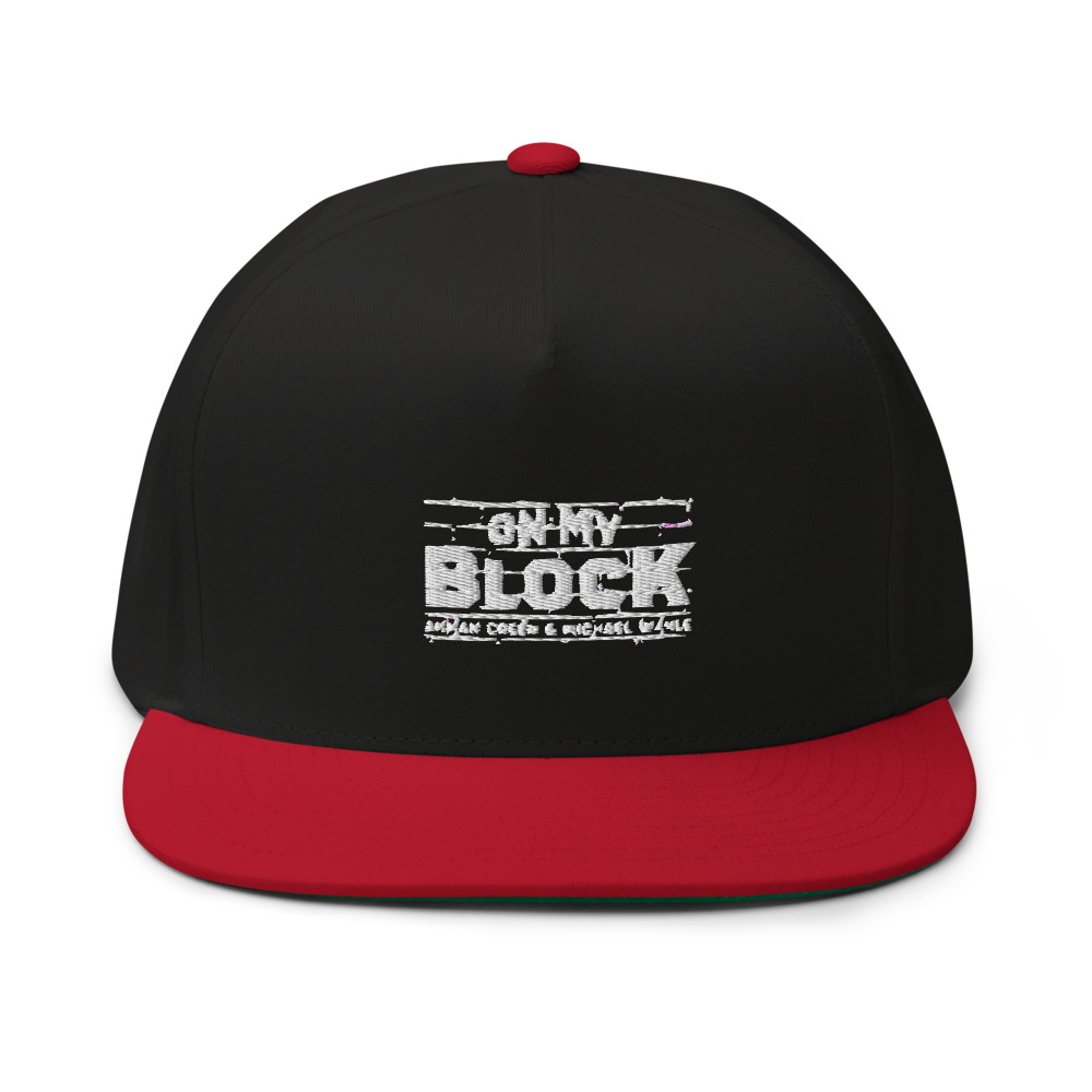 On My Block by Ahman Green Hat, White Logo