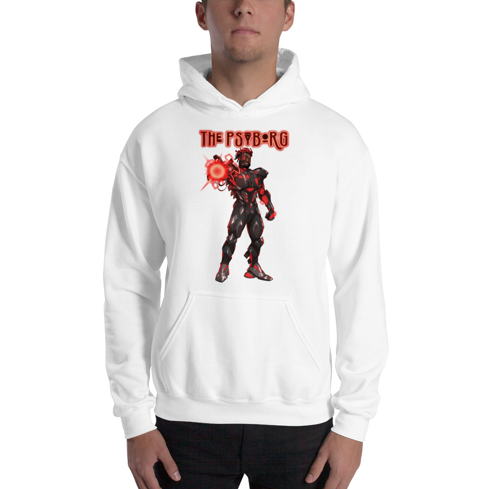 AD “THE PSYBORG” Palmore Anime Character Unisex Hoodie on MILLIONS AD “THE PSYBORG” Palmore Anime Character Unisex Hoodie