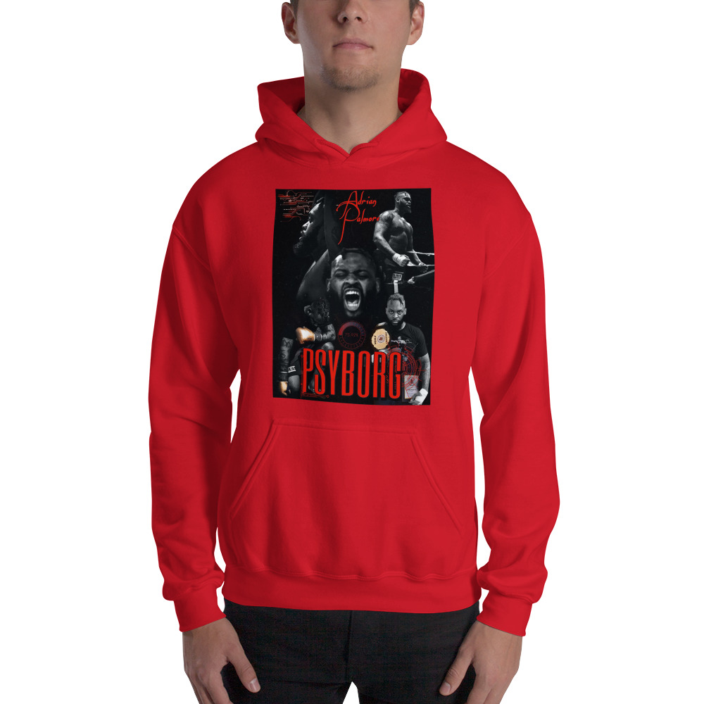 AD “The Psyborg” Palmore Champion Edition Unisex Hoodie on MILLIONS AD “The Psyborg” Palmore Champion Edition Unisex Hoodie