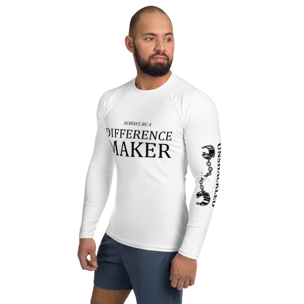 Male "Always be a Difference Maker" by Brad Cousino Men's Compression