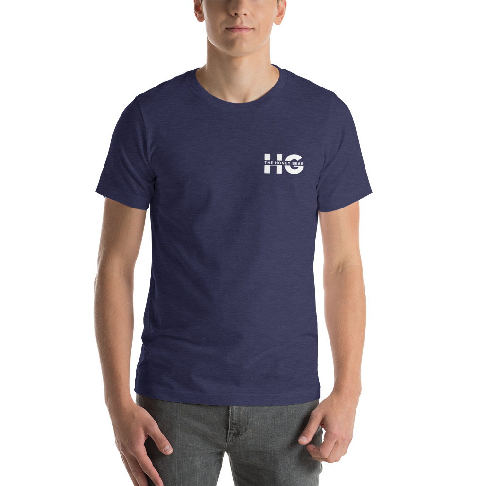 The Honey Bear by Hannah Guy T-Shirt, Light Logo