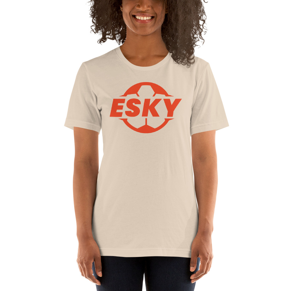 Espy by Edgar Correia II Unisex T-Shirt, Orange Logo