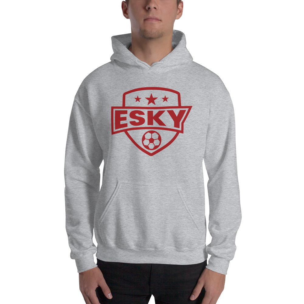 Espy by Edgar Correia Unisex Hoodie, Dark Logo