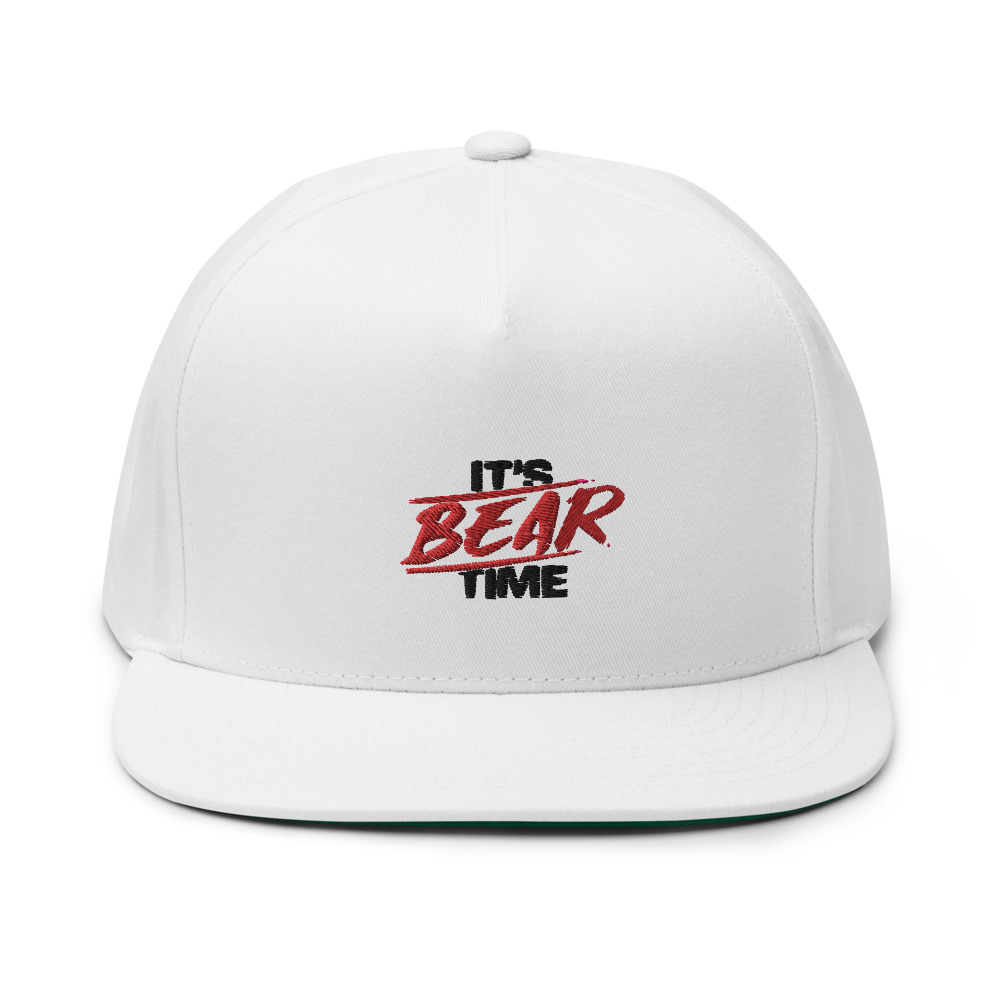 It’s BEAR time by Dearee Rogers Hat, Dark Logo