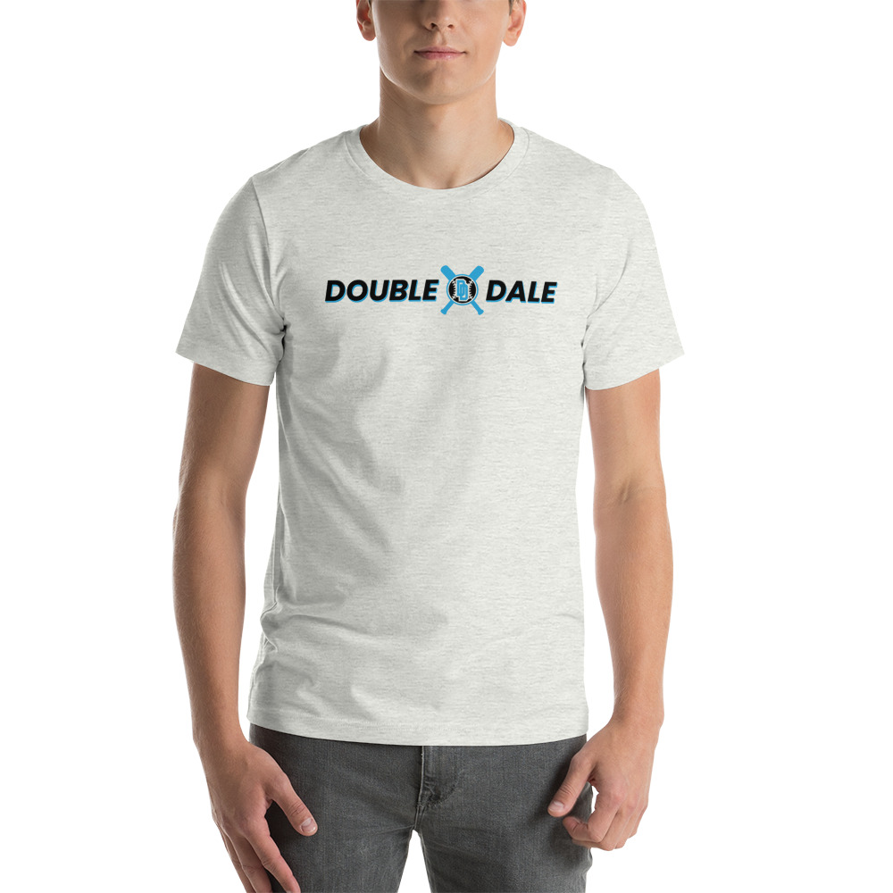 Double Dale by Caleb Lorbecki Unisex T-Shirt, Dark Logo