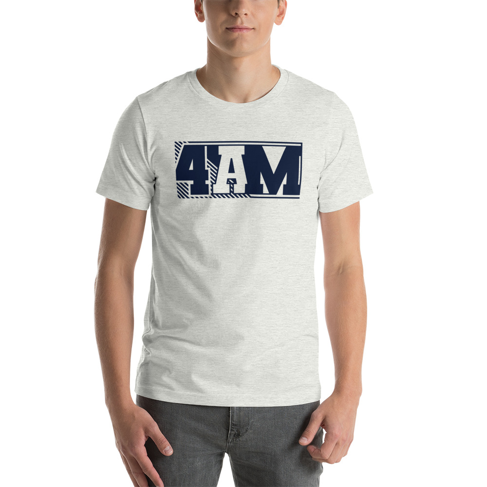 4AM Ashton Mincey T-Shirt, Dark Logo