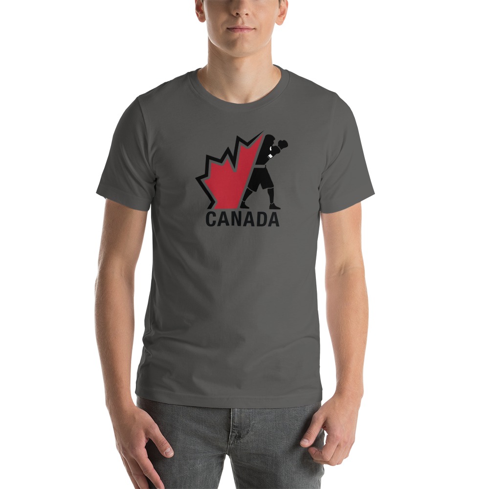 Boxing Canada T-shirt, Dark Logo