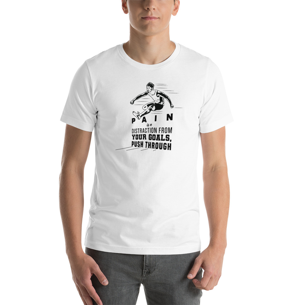 "PainPusher" by Gabriel Singh T-Shirt, Dark Logo