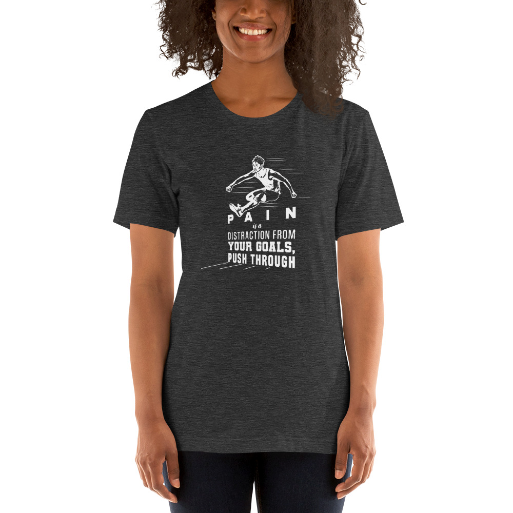 "PainPusher" by Gabriel Singh T-Shirt, Light Logo