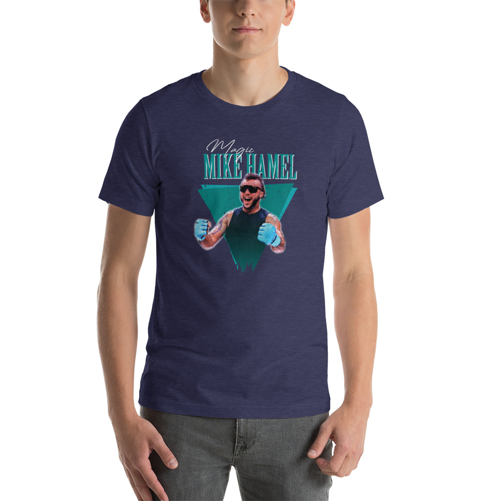 “Magic Mike” Retro by Mike Hamel- T-Shirt, Light Logo