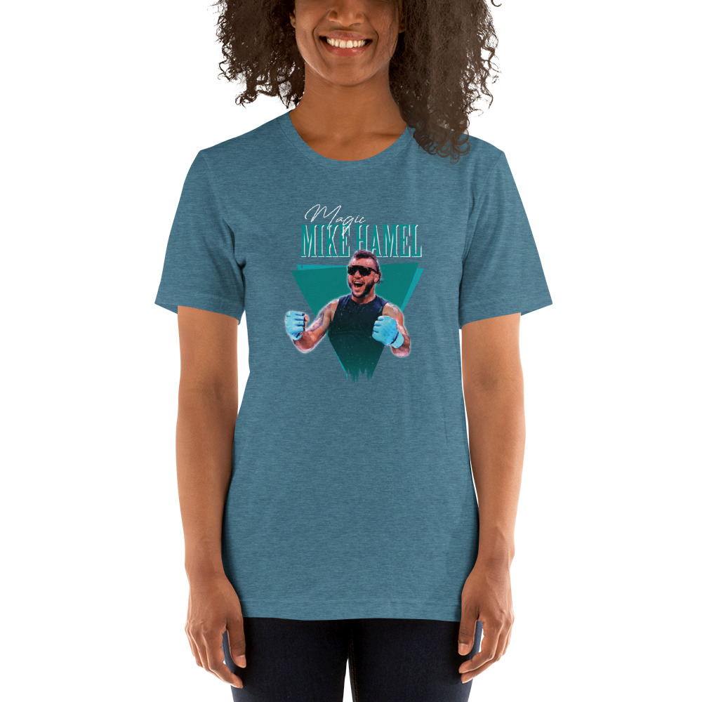 “Magic Mike” Retro by Mike Hamel- T-Shirt, Light Logo