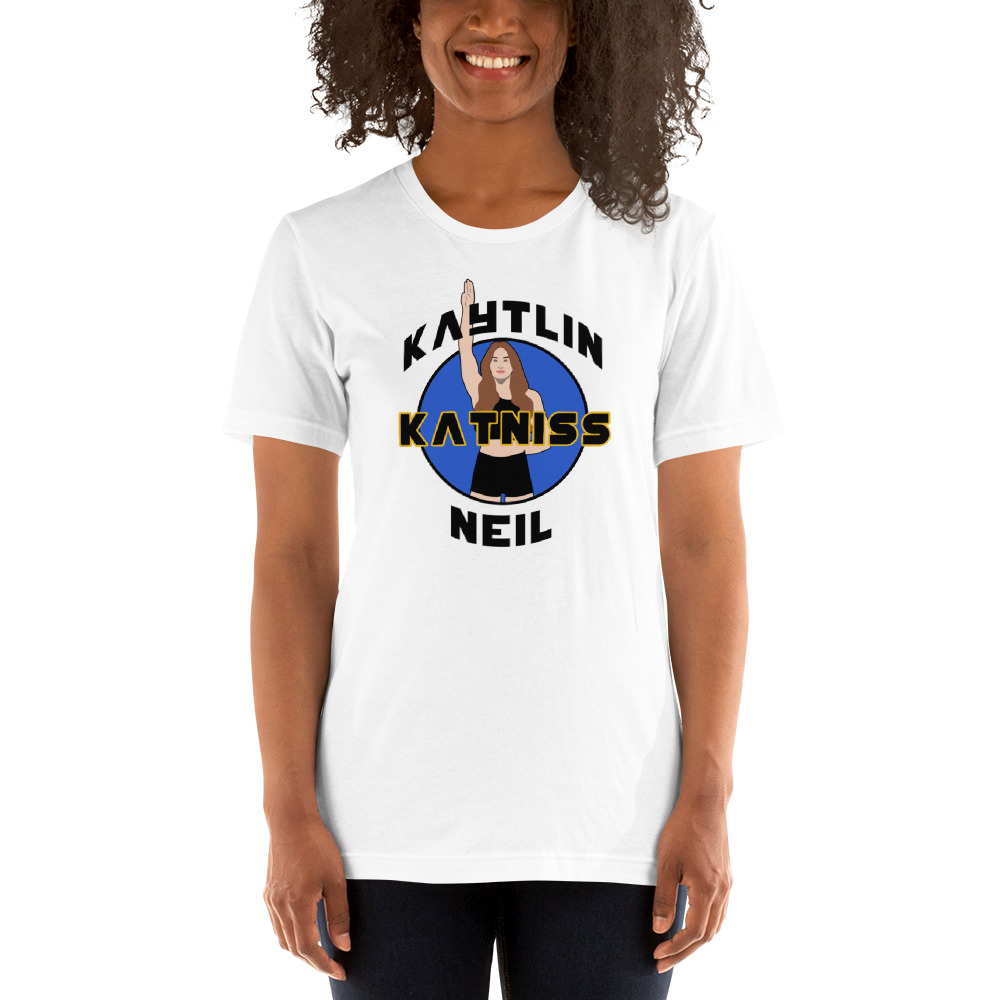 Kaytlin "Katniss" Neil T-Shirt, Dark Logo
