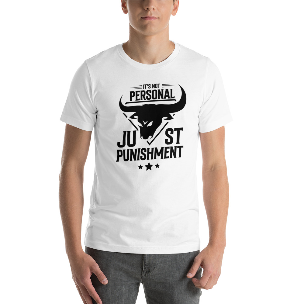 It’s Not Personal Just Punisht by Kalinn Williams T-Shirt, Black Logo