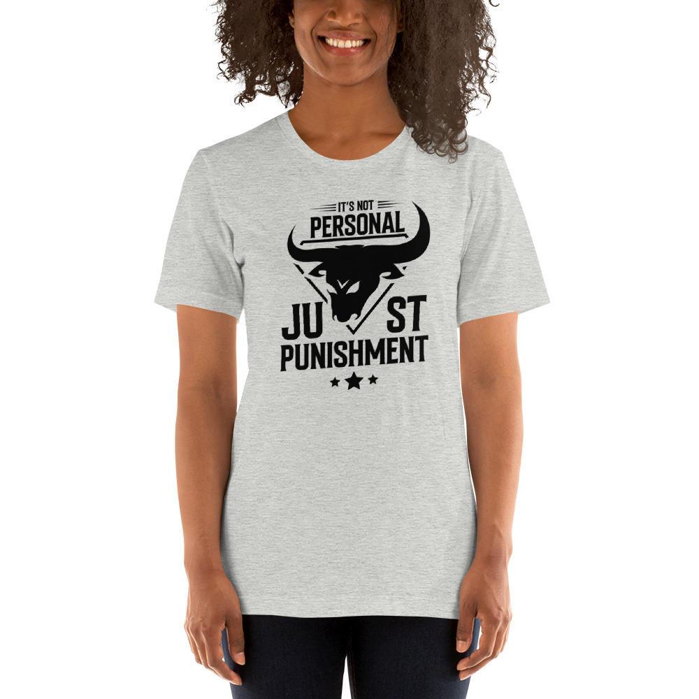 It’s Not Personal Just Punisht by Kalinn Williams T-Shirt, Black Logo on MILLIONS It’s Not Personal Just Punisht by Kalinn Williams T-Shirt, Black Logo