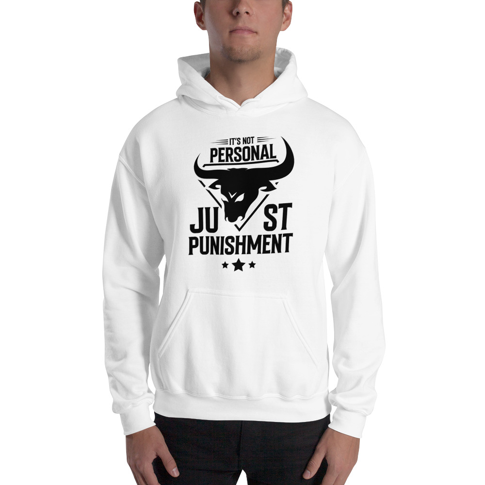 It’s Not Personal Just Punisht by Kalinn Williams Hoodie, Black Logo on MILLIONS It’s Not Personal Just Punisht by Kalinn Williams Hoodie, Black Logo