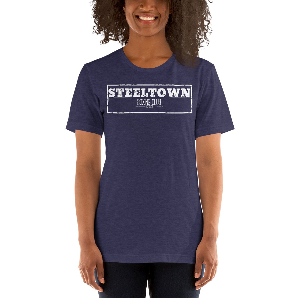 Steeltown Boxing Club, T-shirt, White Logo