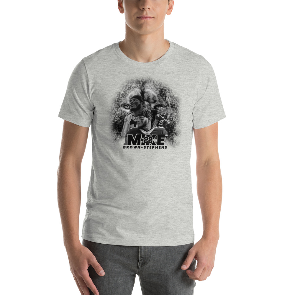 #22Michael Brown-Stephens T-Shirt, Black Logo