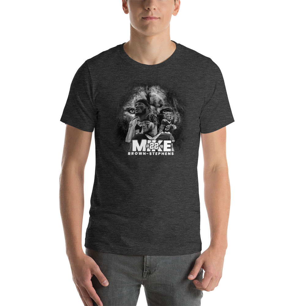 #22Michael Brown-Stephens T-Shirt, White Logo