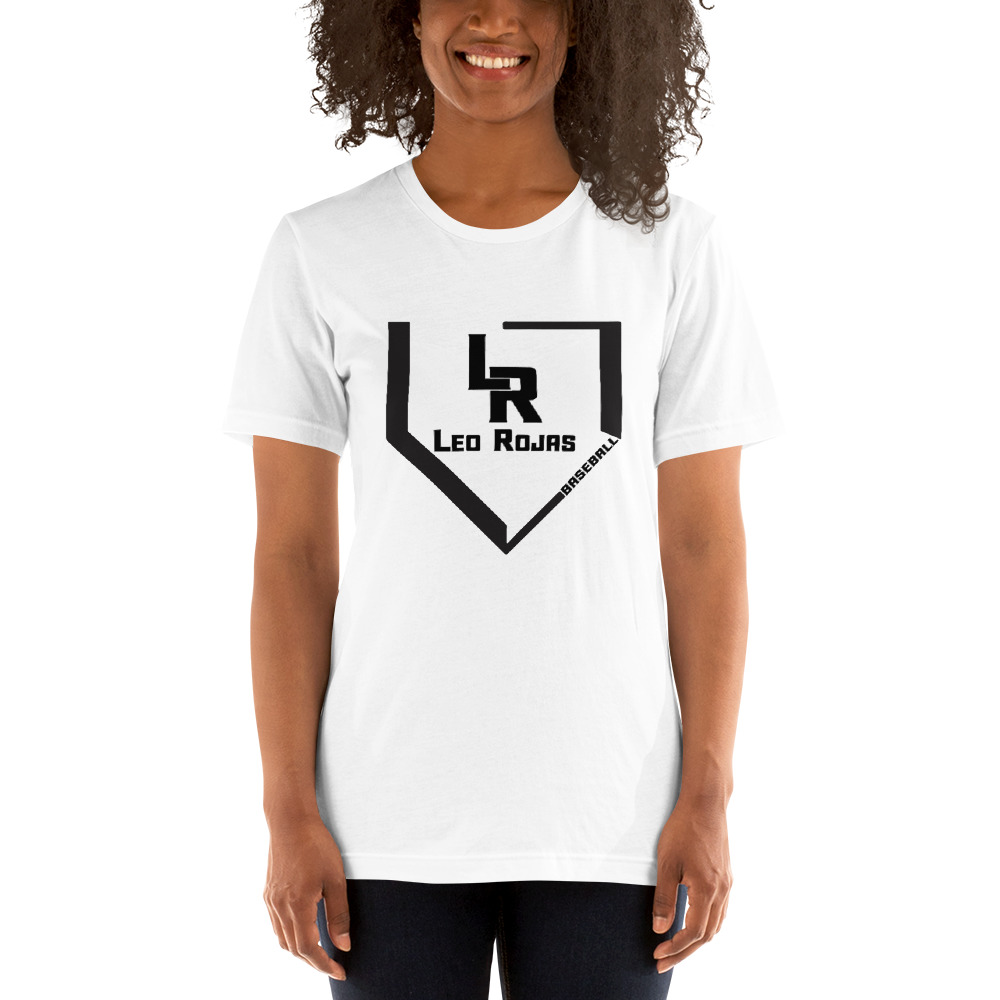 "LR Baseball" by Leo Rojas Shirt, Dark Logo