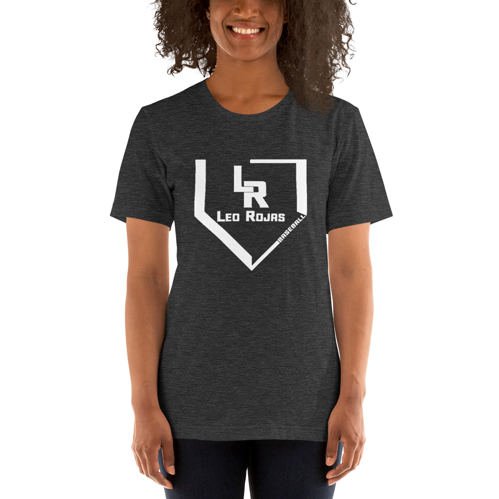 "LR Baseball" by Leo Rojas Shirt, Light Logo