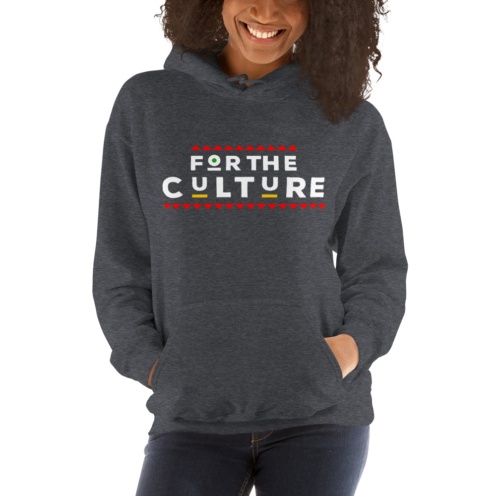  For The Culture Amir Byrd Unisex Hoodie, Light Logo
