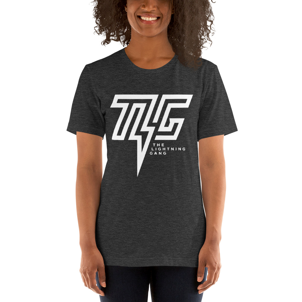 TLG by Devon Richardson T-Shirt, White Logo