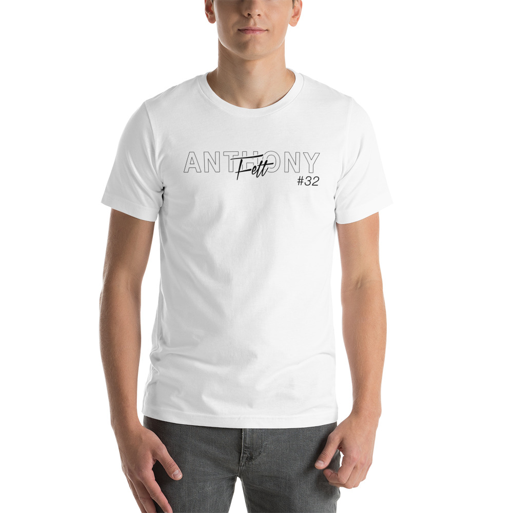 #32Anthony Fett T-Shirt, Black Logo