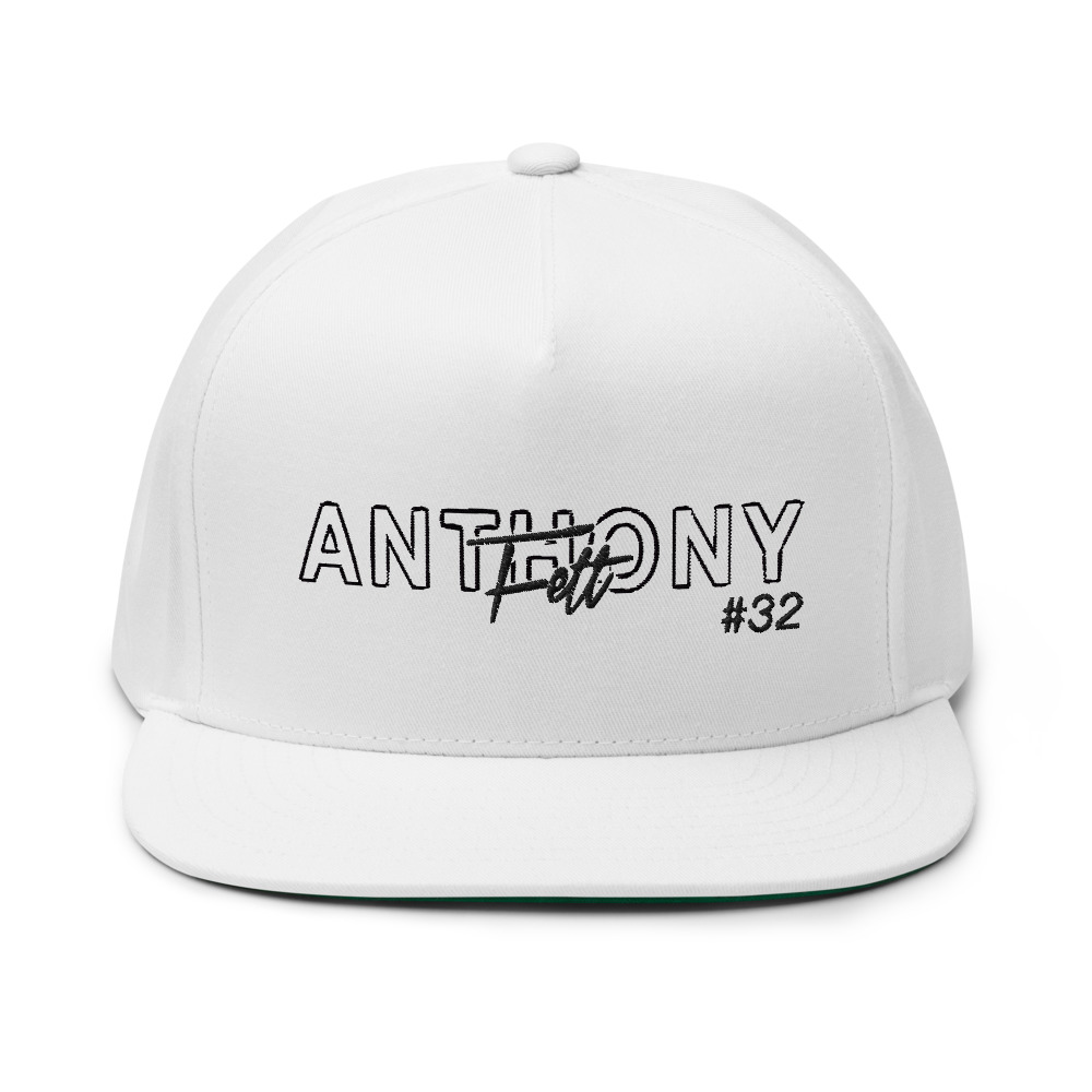 #32Anthony Fett Hat, Black Logo