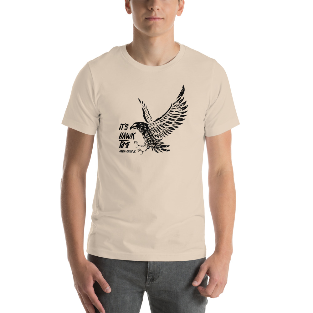 It's Hawk Time by Aaron Pryor Jr. Men's T-shirt