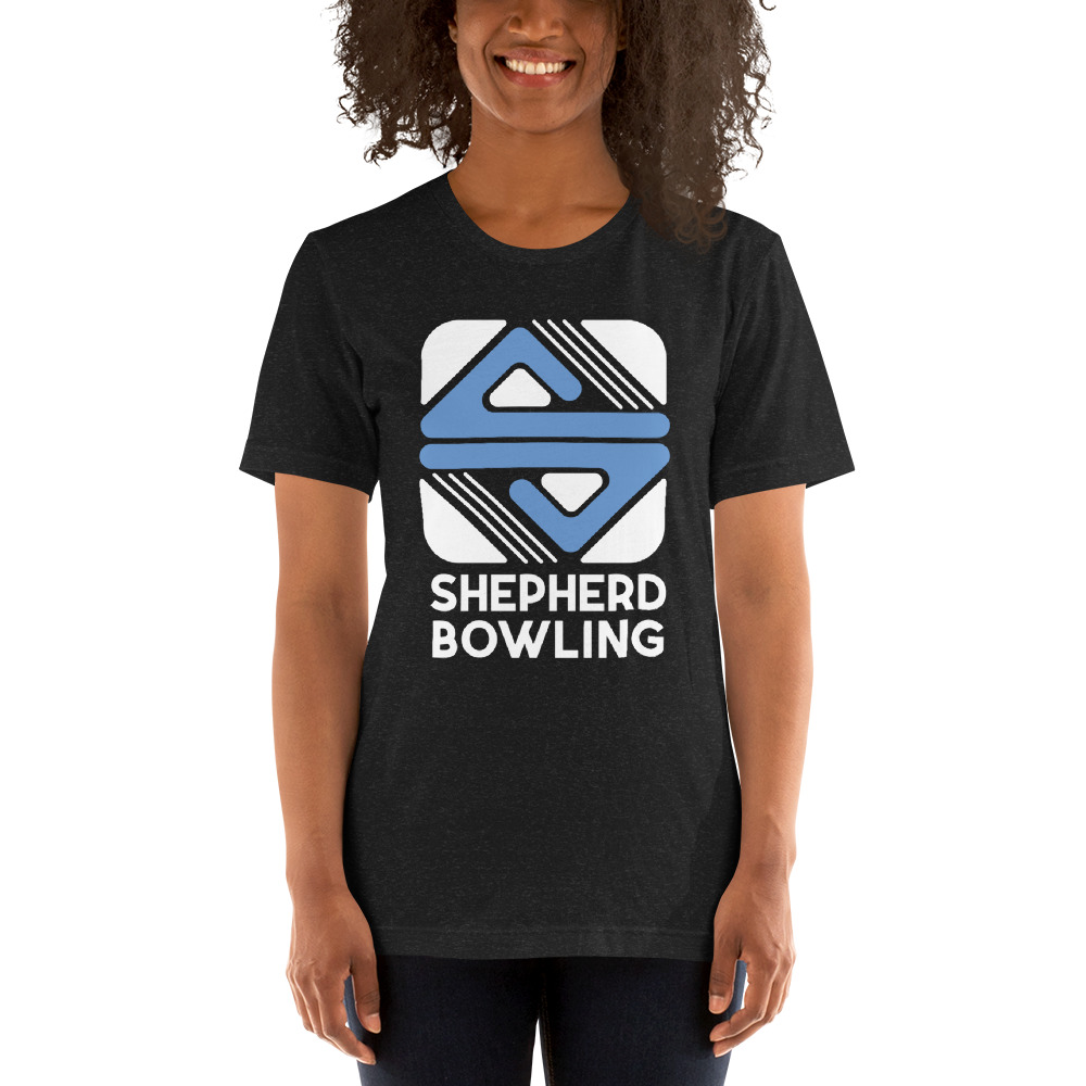 Shepherd Bowling T-Shirt. Light Logo