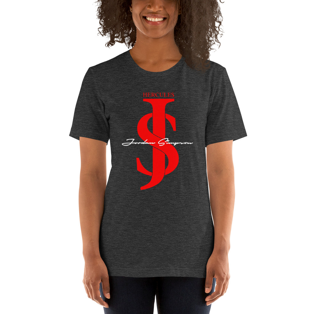JS Hercules by Jordan Simpson Unisex T-Shirt, Light Logo