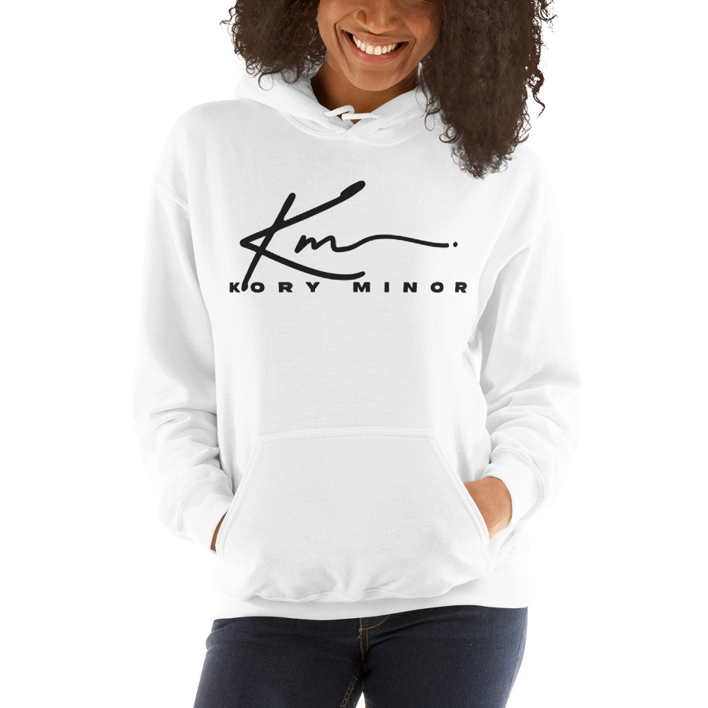 Kory Minor Hoodie, Black Logo