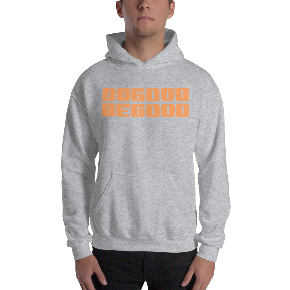 Do Good Be Good by Lawrence Elkins Hoodie