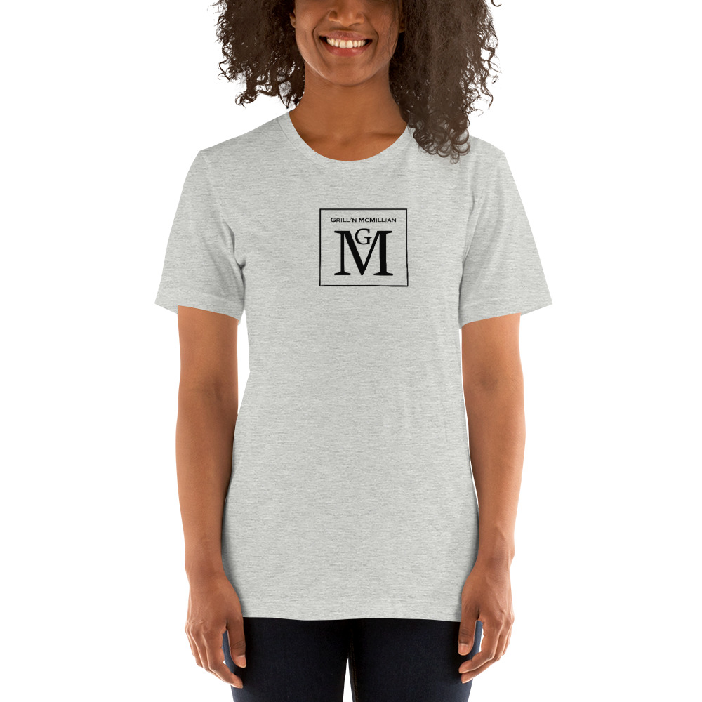 GRILL'N MCMILLIAN by Mark Mcmillian Women's T-Shirt, Black Logo