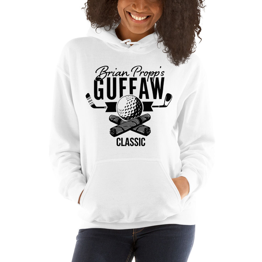  Brian Propp Guffaw Classic Unisex Hoodie, Black Logo