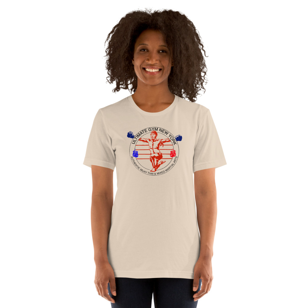Ultimate Gym New York Tshirt, Red Logo