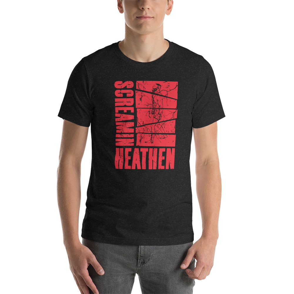Screamin Heathen Anime-esquee by Jeremy Stephens T-Shirt on MILLIONS Screamin Heathen Anime-esquee by Jeremy Stephens T-Shirt